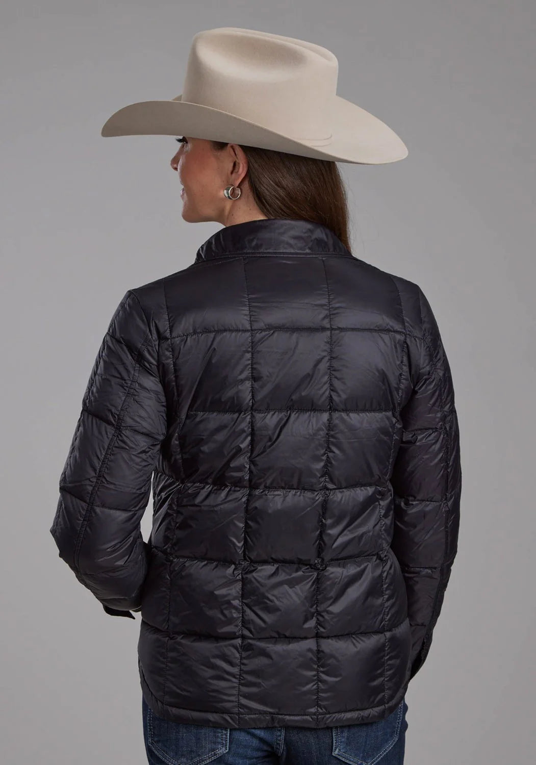 Leanin' Pole Embroidered Roper Women's Down Jacket