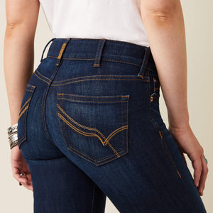 Ariat Women's R.E.A.L Perfect Rise Yrises Pennsylvania Flair Jean