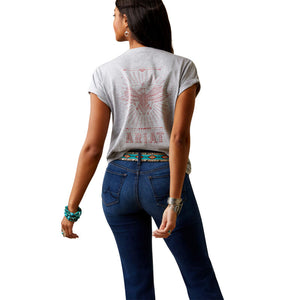 Ariat Women's Fly High Heather Gray T-Shirt