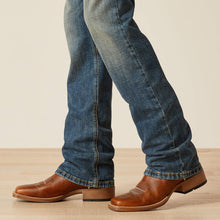 Load image into Gallery viewer, Ariat Boy&#39;s B4 Relaxed Black Sebastian Bootcut Jean
