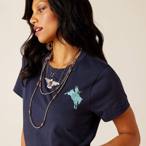 Ariat Women's Navy Bronco T-Shirt