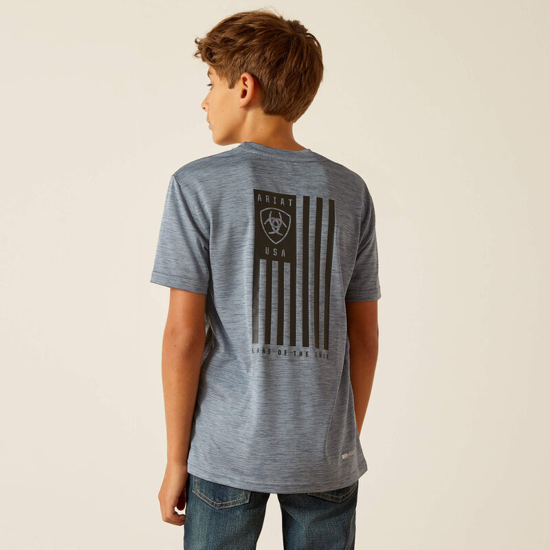 Ariat Boy's Charger Spirited TEK T-Shirt