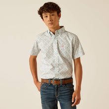 Load image into Gallery viewer, Ariat Boy&#39;s Kaleidoscope Kai Short Sleeve Western Shirt
