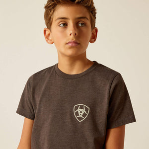 Ariat Boy's Brown Rider T-Shirt
