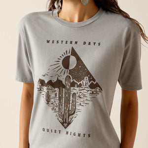 Ariat Women's Stone Heather Day & Night T-Shirt