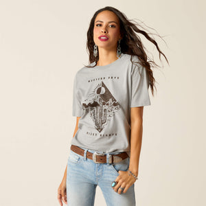 Ariat Women's Stone Heather Day & Night T-Shirt