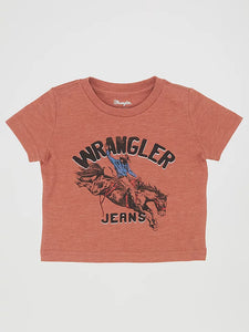 Wrangler Boy's Toddler Redwood Bucking Horse T-Shirt