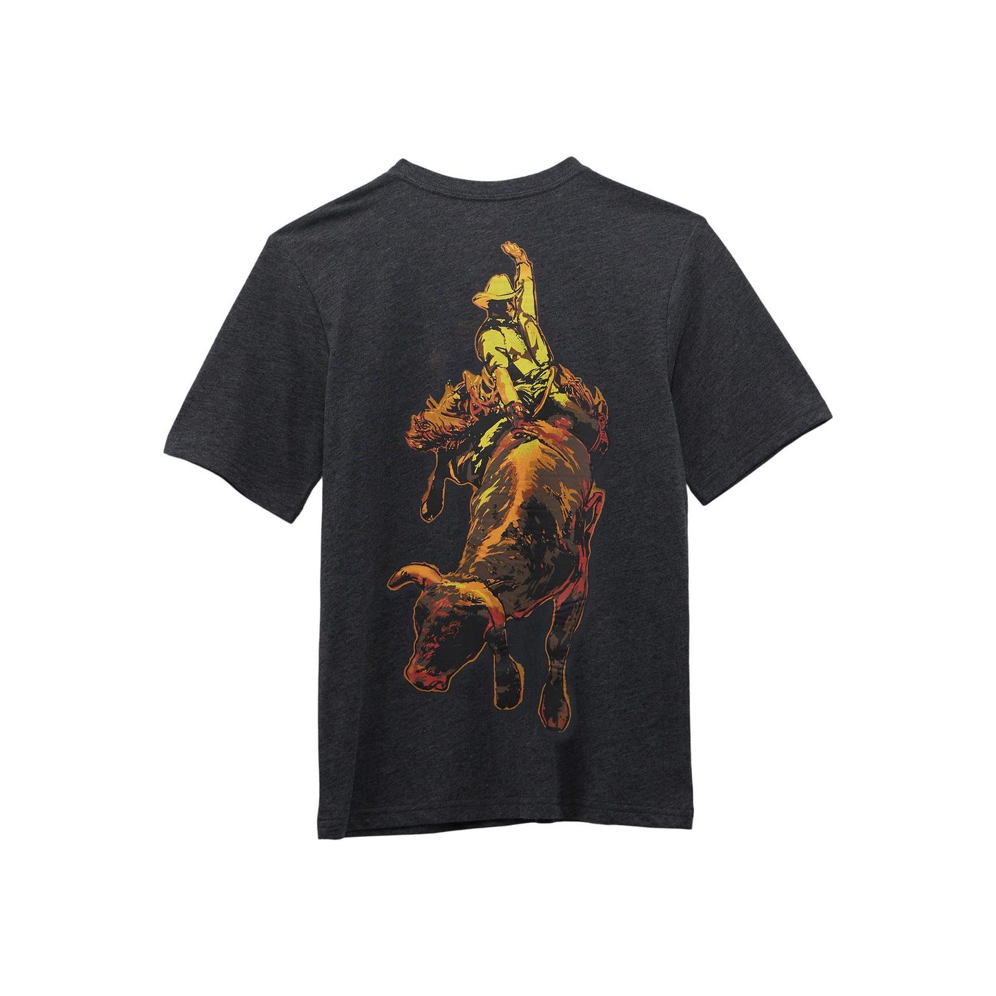 Wrangler Boy's Washed Black Bullrider T-Shirt