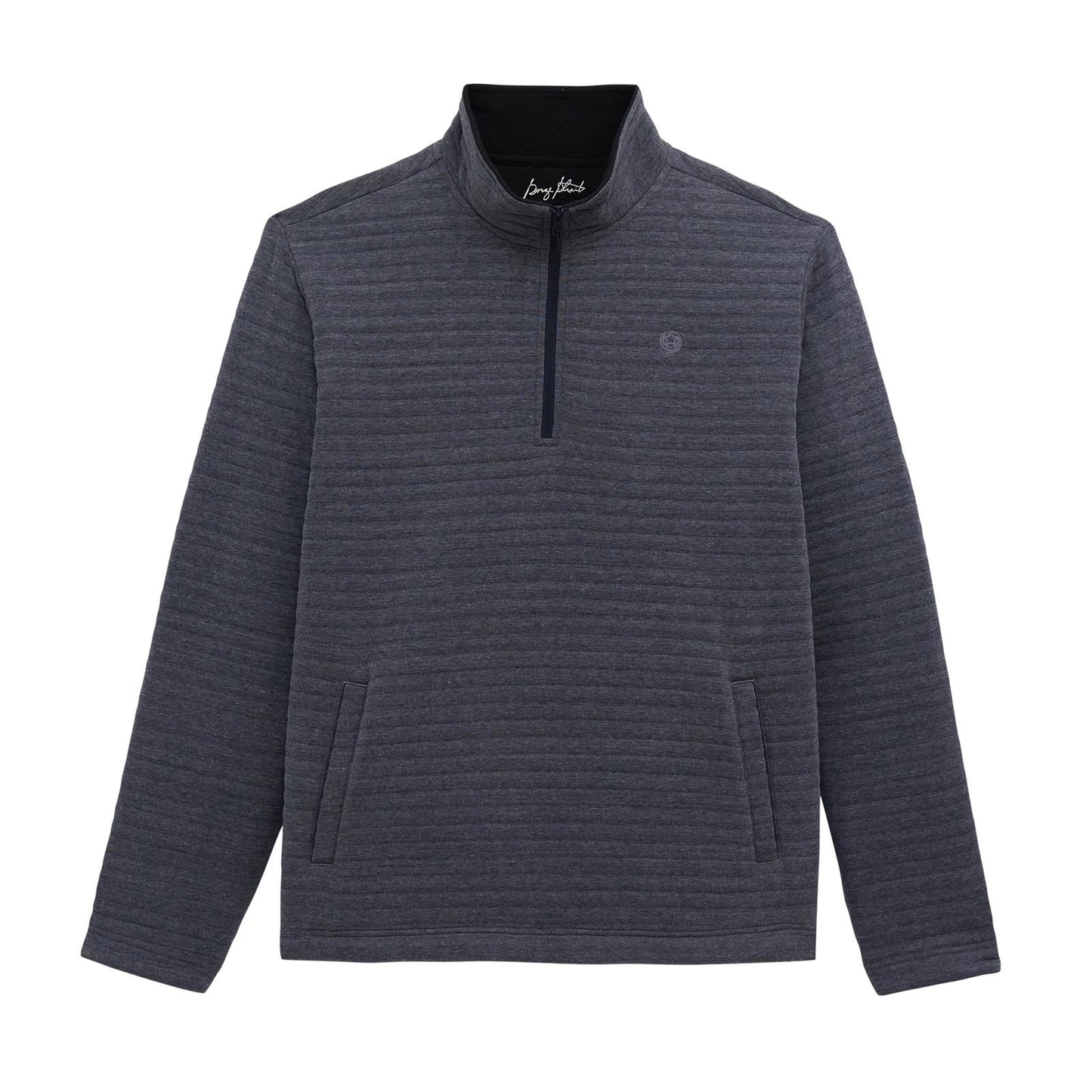Wrangler Men's George Strait Blue 1/4 Zip Pullover