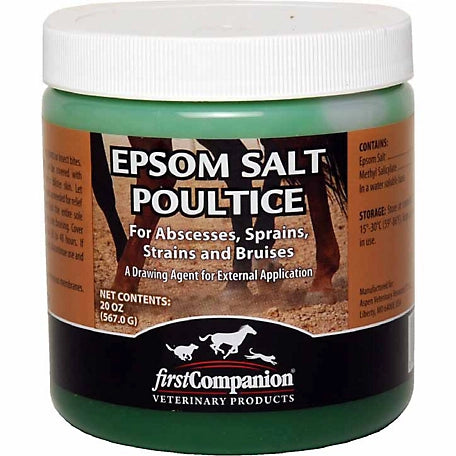 First Companion Epsom Salt Poultice