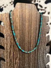Load image into Gallery viewer, 16&quot; Kingman Turquoise Necklace

