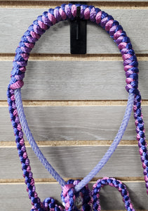 LMB Mule Tape Wrapped Rope Nose Halter - Multicolor