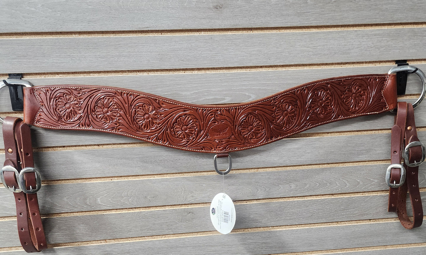 Cactus 4" Trevor Brazile Relentless Trippin' Collar - Floral Tooled