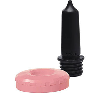 Peach Teats (Pink Feeder) Universal Bottle Cap + Teat Nipple