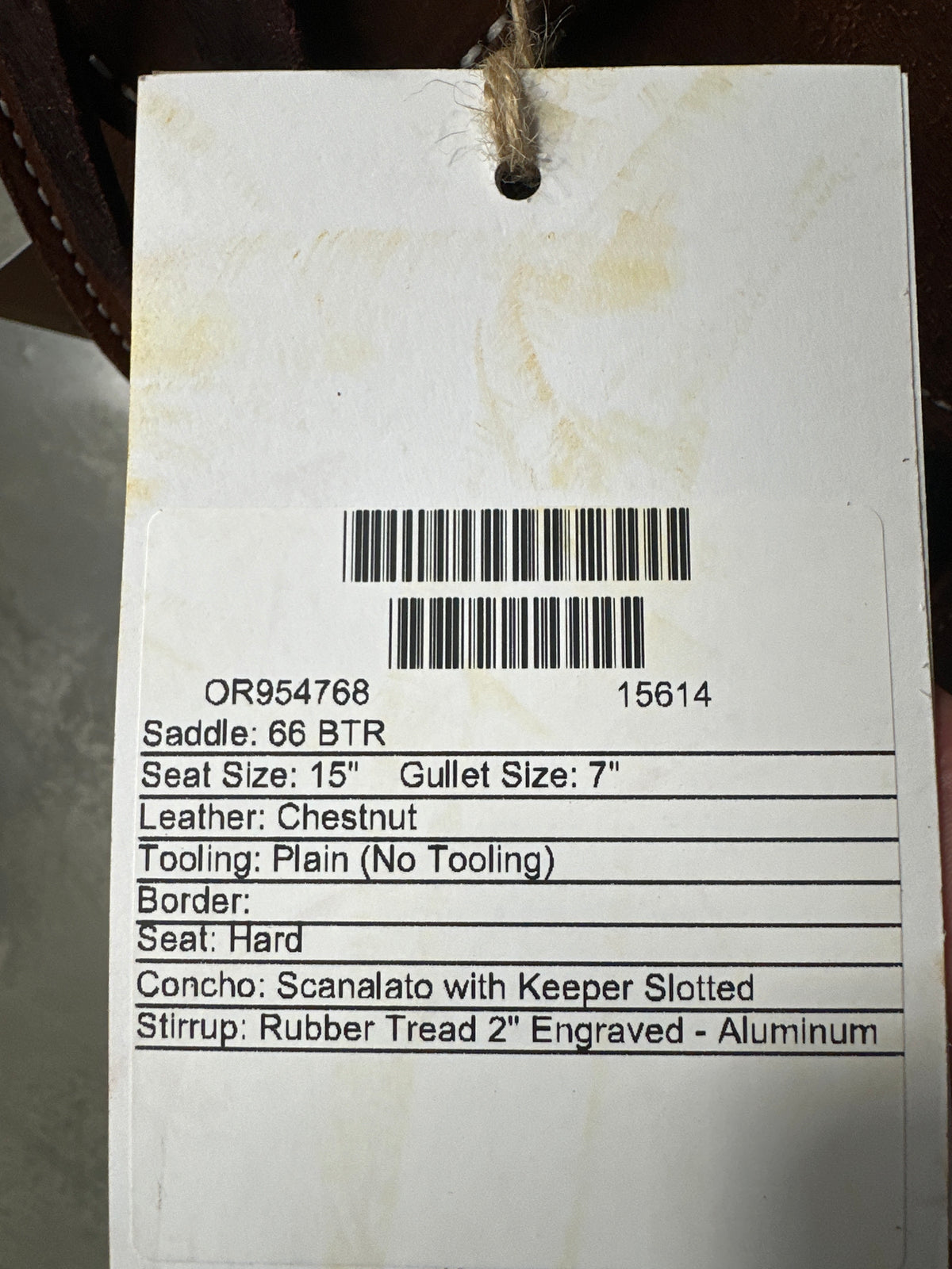 Martin BTR 15" Barrel Saddle #15614