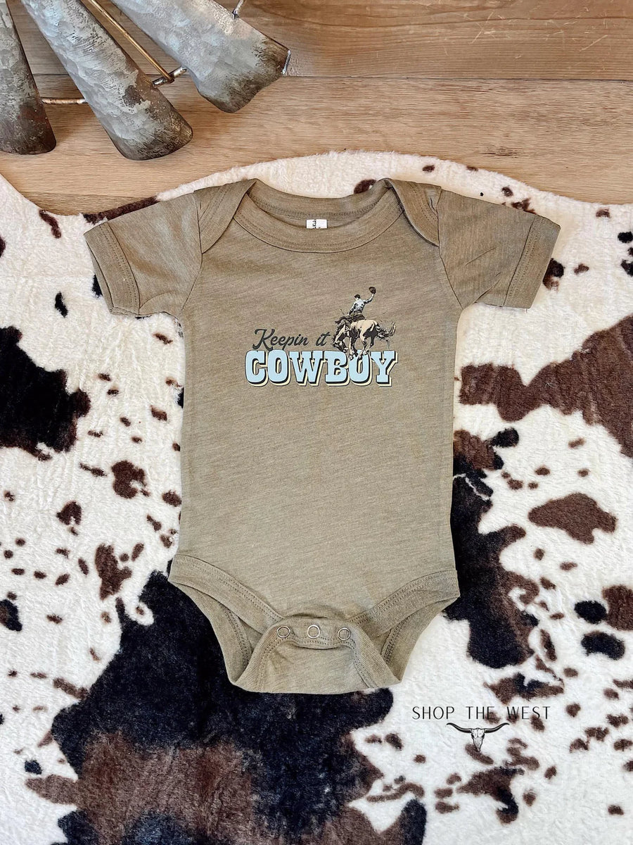 STW Infant/Toddler Mama Warned Me About Cowboys T-Shirt – Leanin' Pole Arena