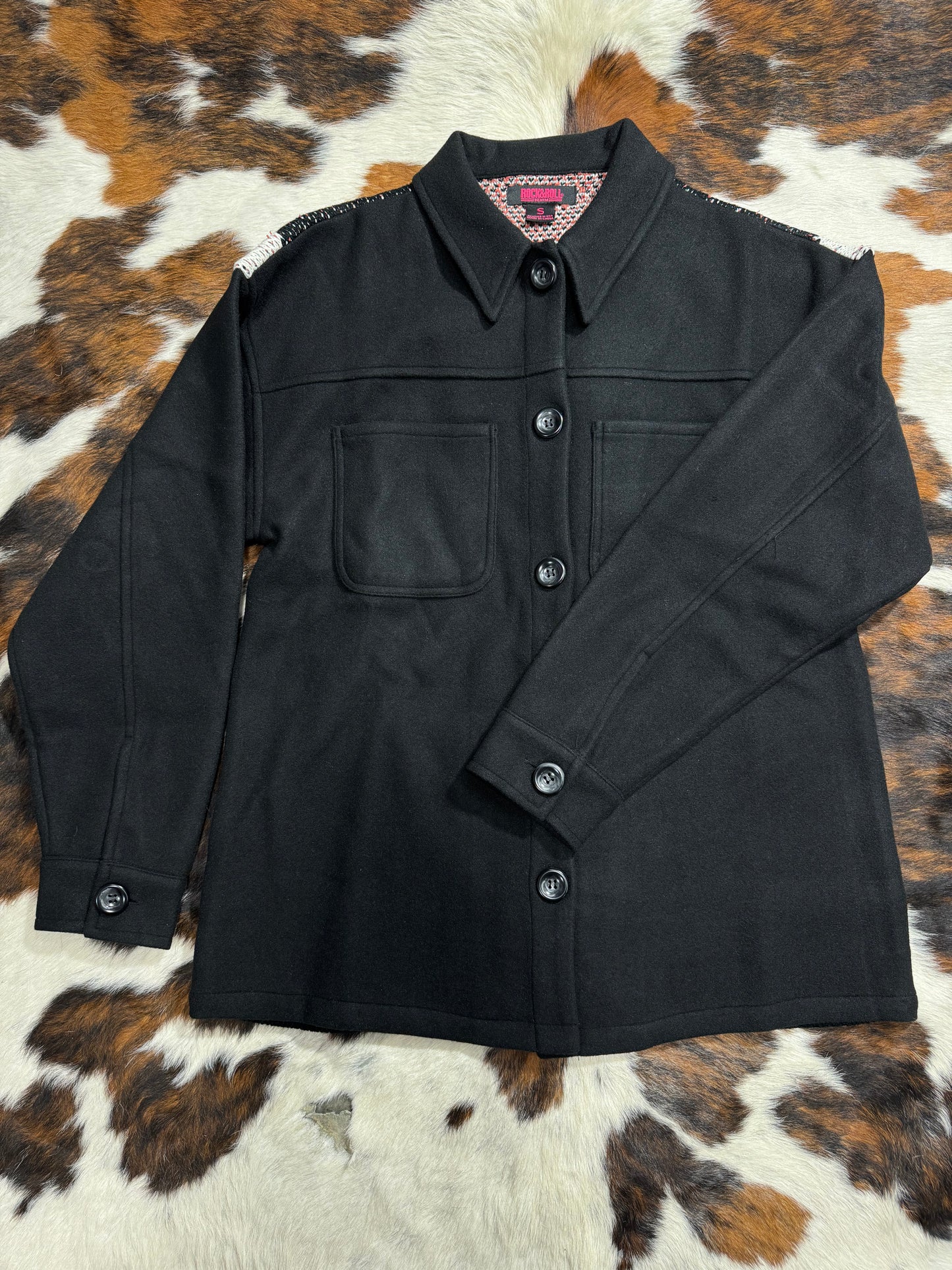 Rock & Roll Women's Aztec Knit Shacket