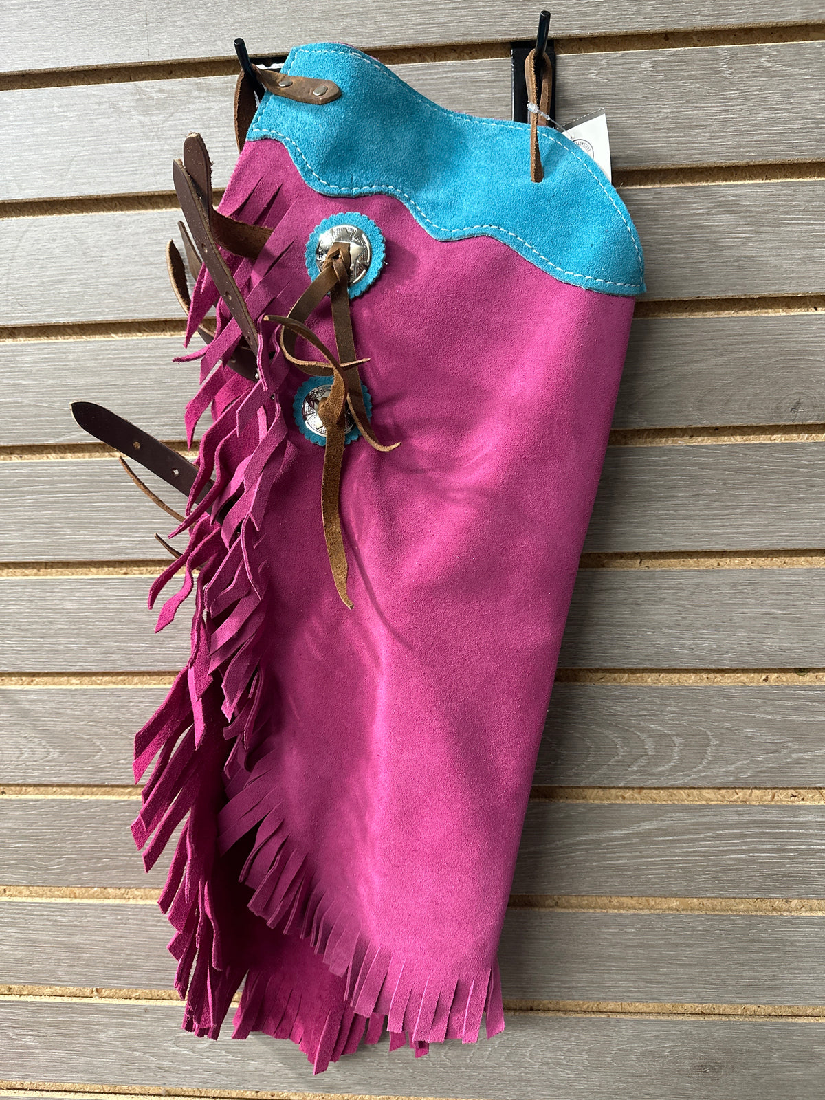 Richland Yellowstone Suede Kids Chaps/Chinks