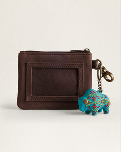Pendleton ID Pouch Wallet with Buffalo Keychain