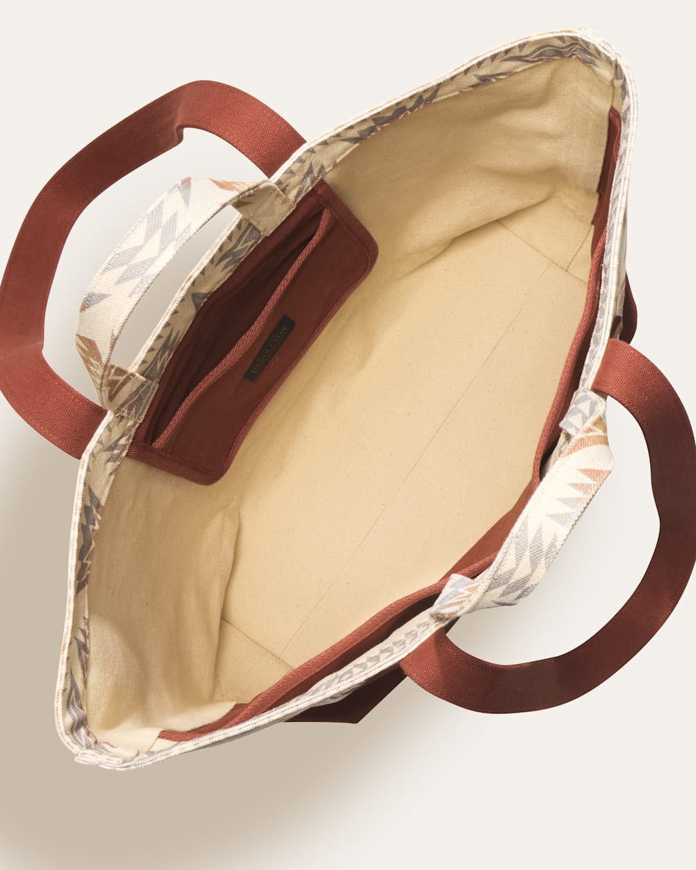 Pendleton Ponderosa Brick Astoria Canvas Large Tote