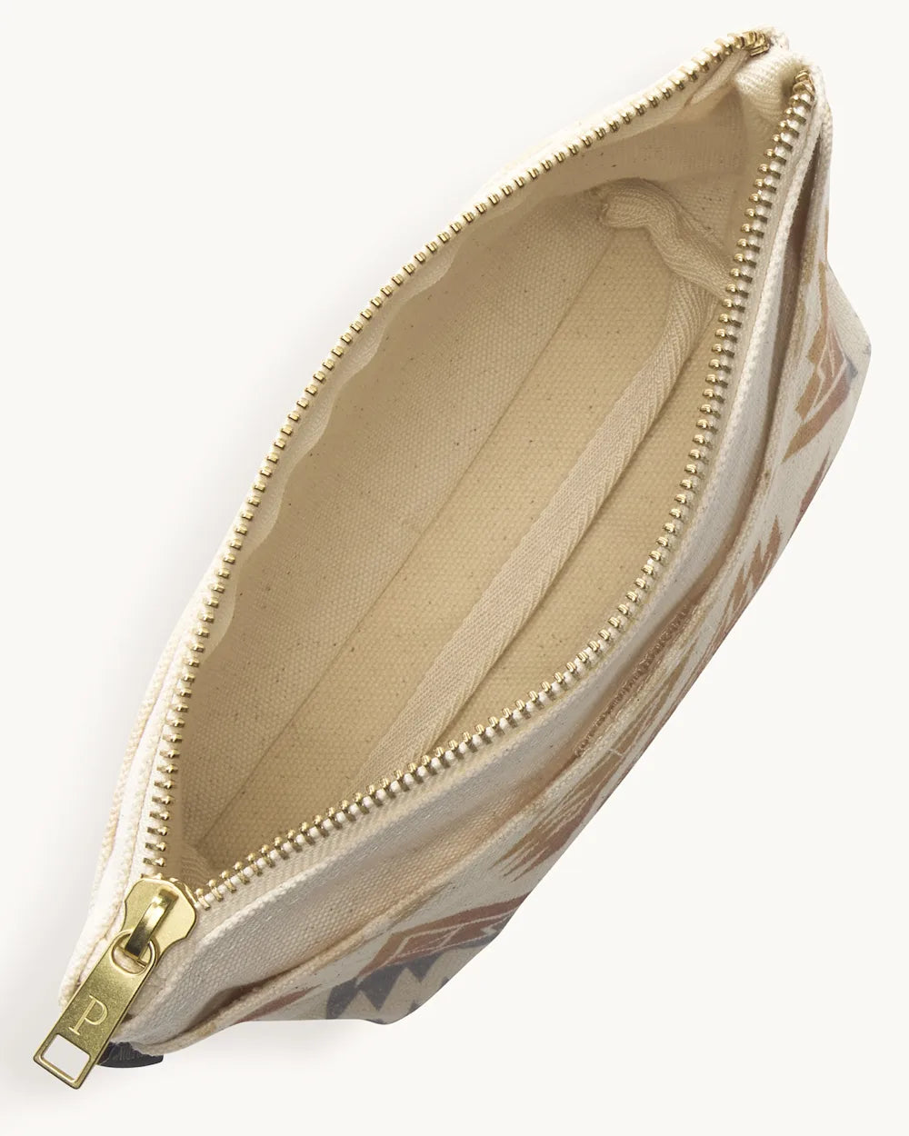 Pendleton Ponderosa Ivory Astoria Canvas Zip Pouch