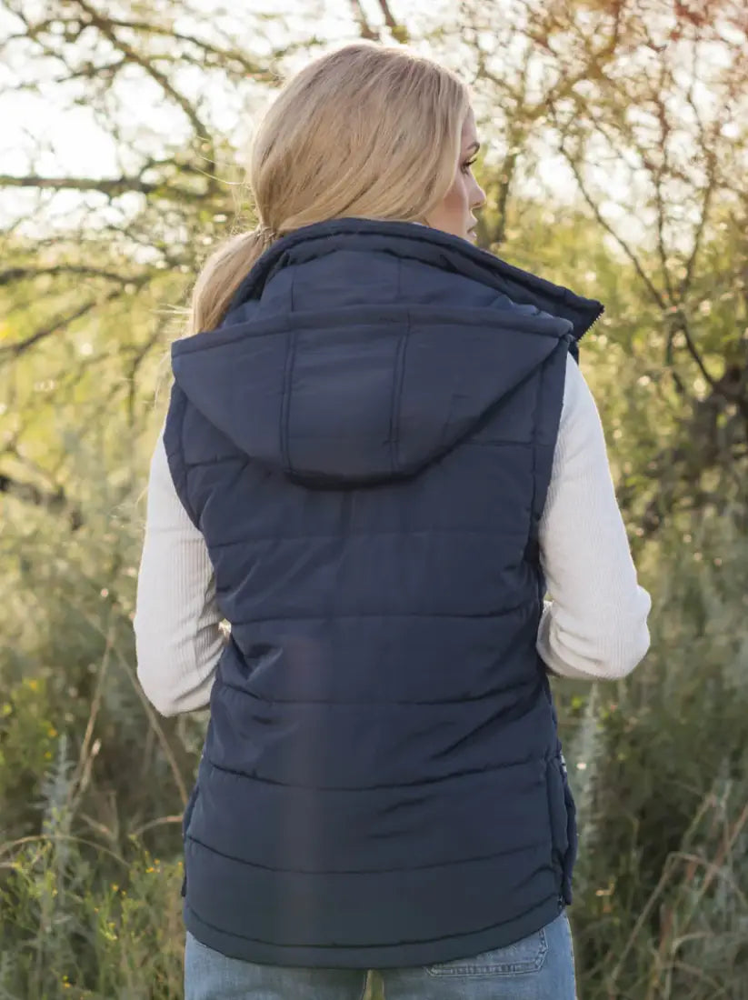 +40% : STS Women’s Crazy Jane Navy Vest Sale Women’s Jacket