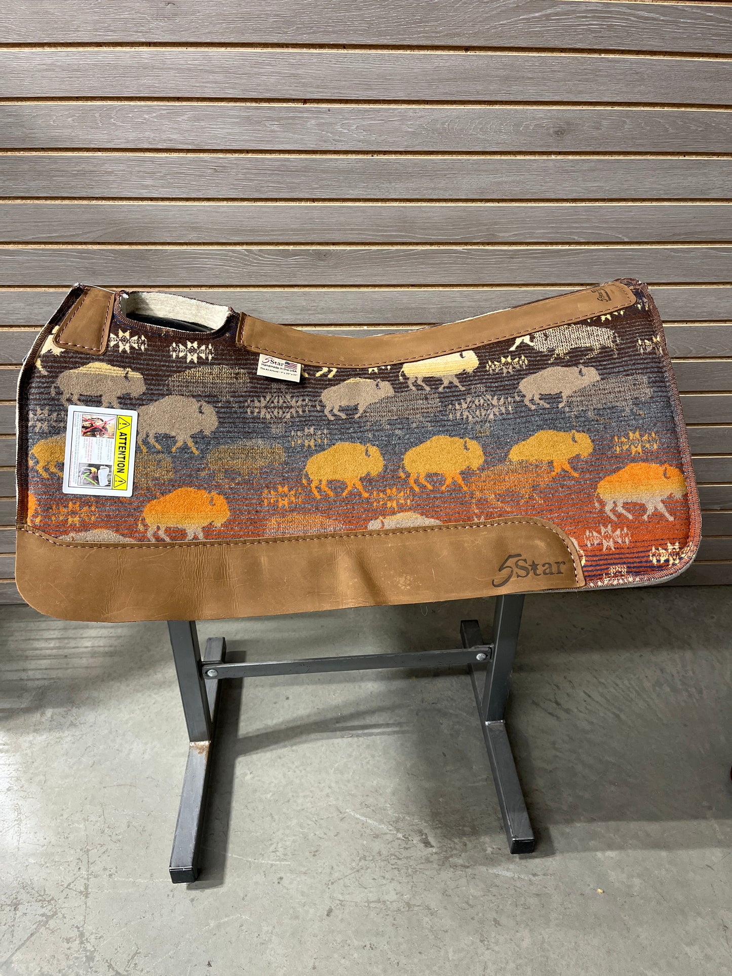 5 Star All Around Saddle Pad "Pendleton Land of the Buffalo Signature Top" 30X30