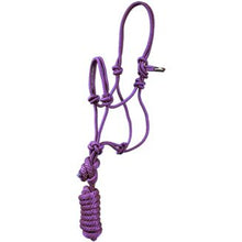 Load image into Gallery viewer, Oxbow Nylon Rope Halter with Lead - Pony/Mini
