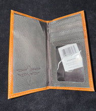 Load image into Gallery viewer, Justin Brindle Cross Inlay Junior Wallet
