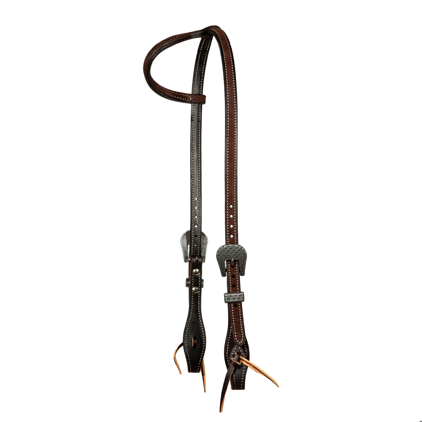 Professional's Choice Chocolate Roughout One-Ear Headstall