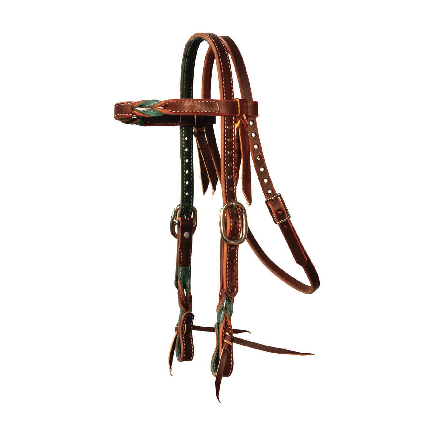 Professional's Choice Pony Tack Set- Emerald/Burgundy
