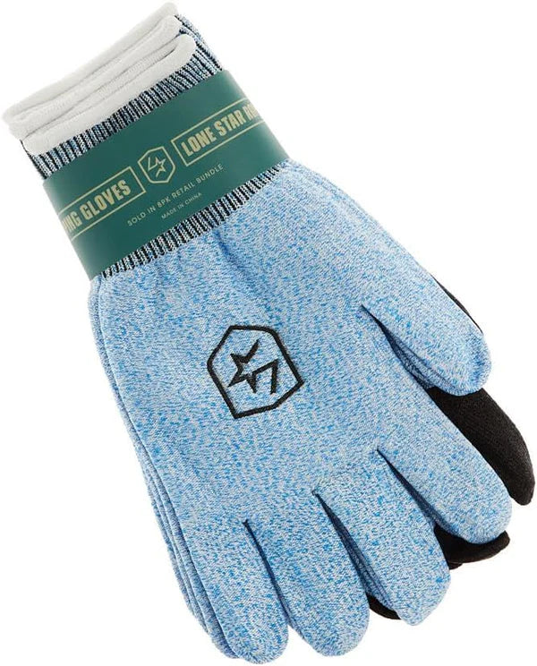 Lone Star Smooth Roping Gloves- 8pk