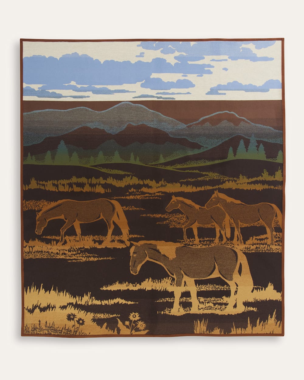 Pendleton Shadow Mountain Jacquard Wool Blanket