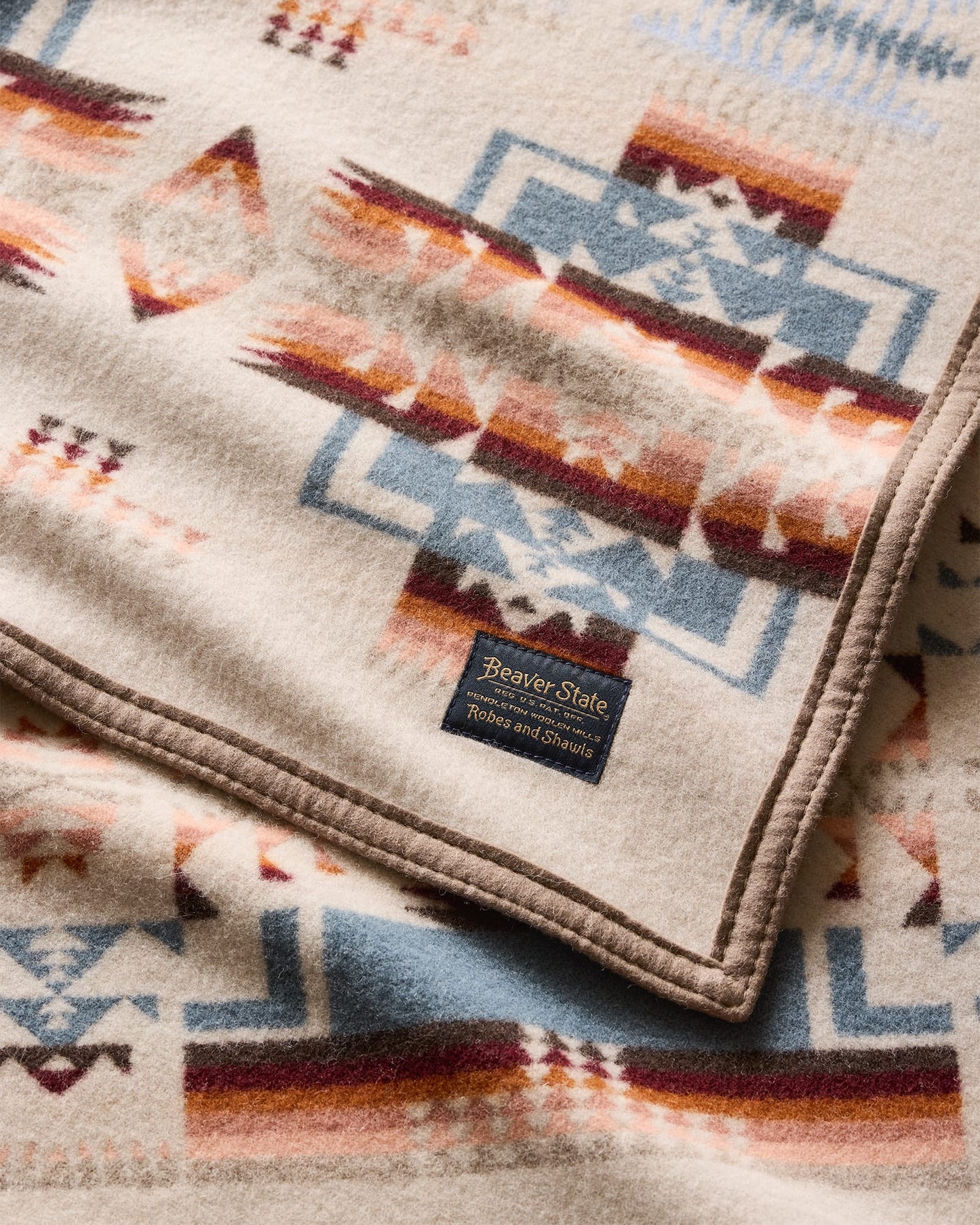 Pendleton Chief Joseph Rosewood Crib Blanket