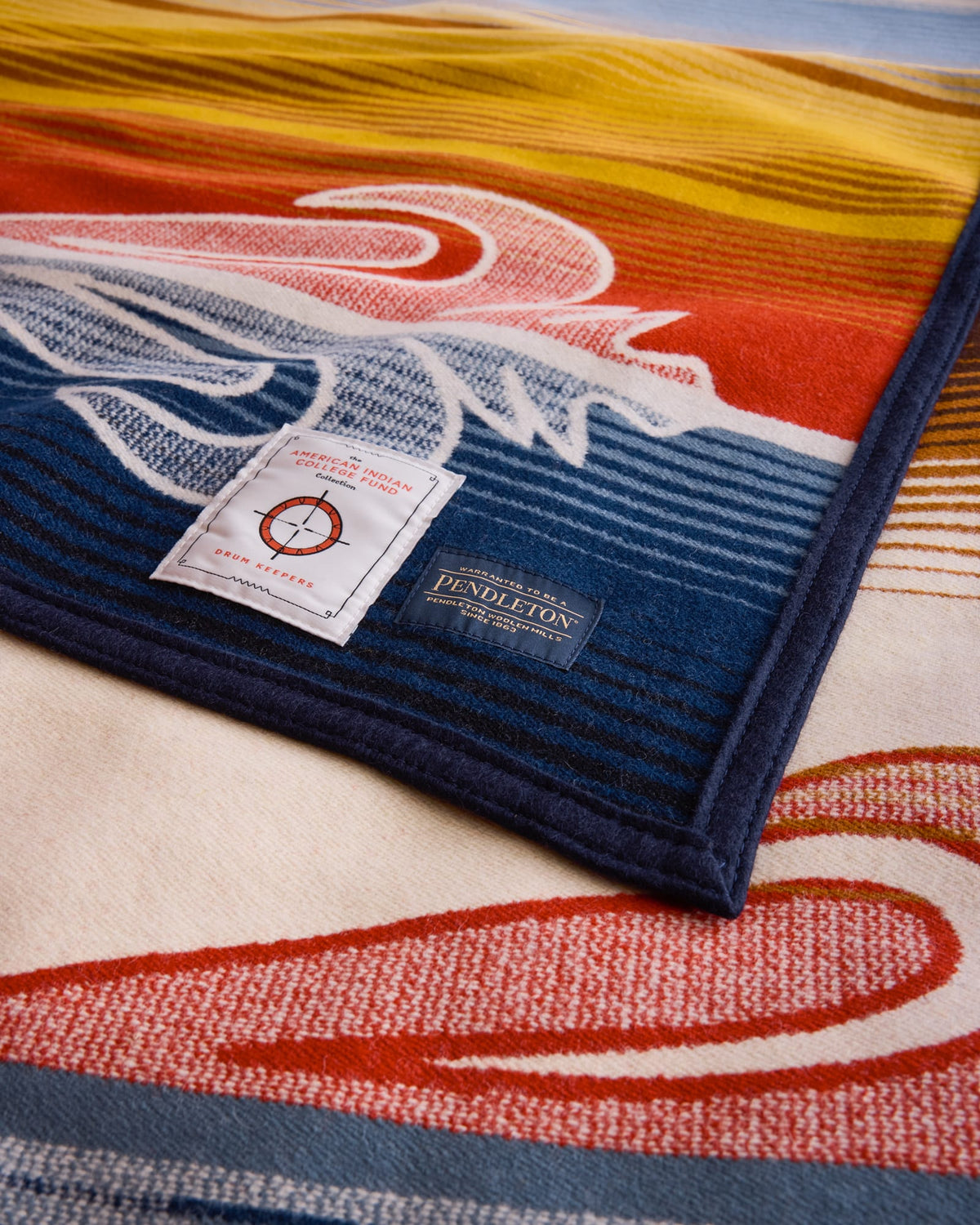 Pendleton Drum Keepers College Fund Wool Blanket