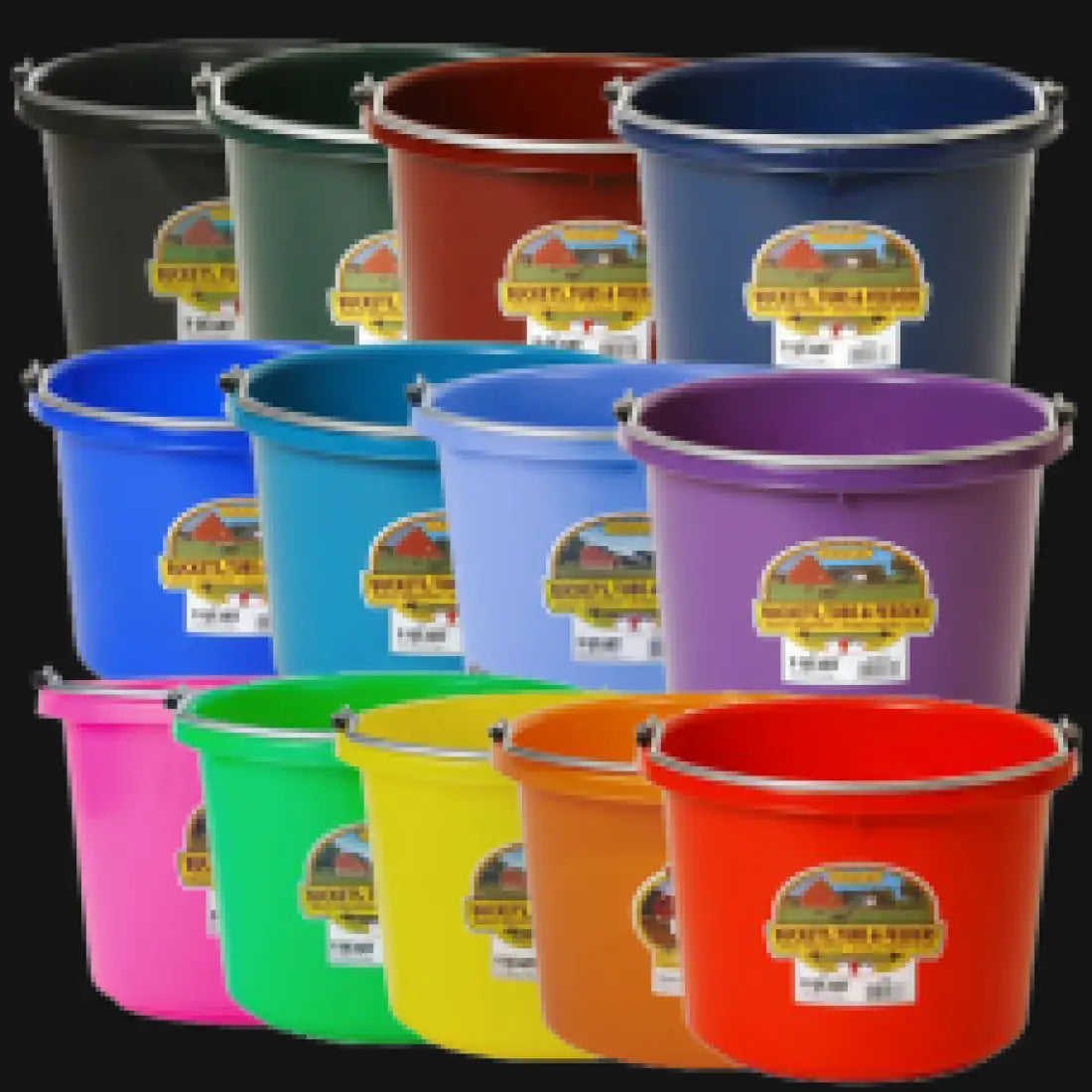 8 Quart Plastic Bucket Bucket