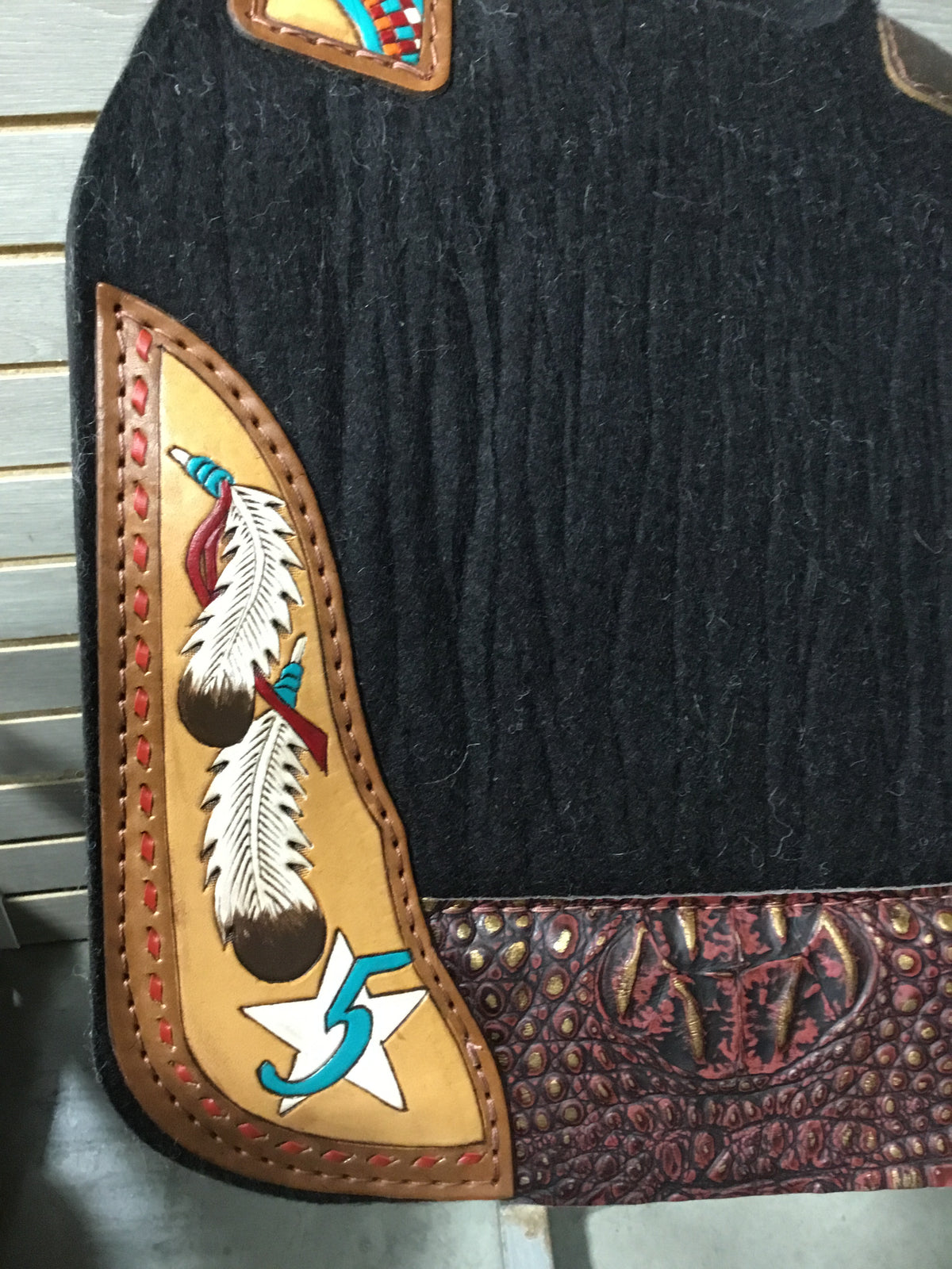 5 Star All Around Saddle Pad- Limited Edition "The Legend" 30x30