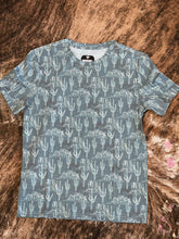 Load image into Gallery viewer, Rock &amp; Roll Women&#39;s Teal Mesa Cacti T-Shirt
