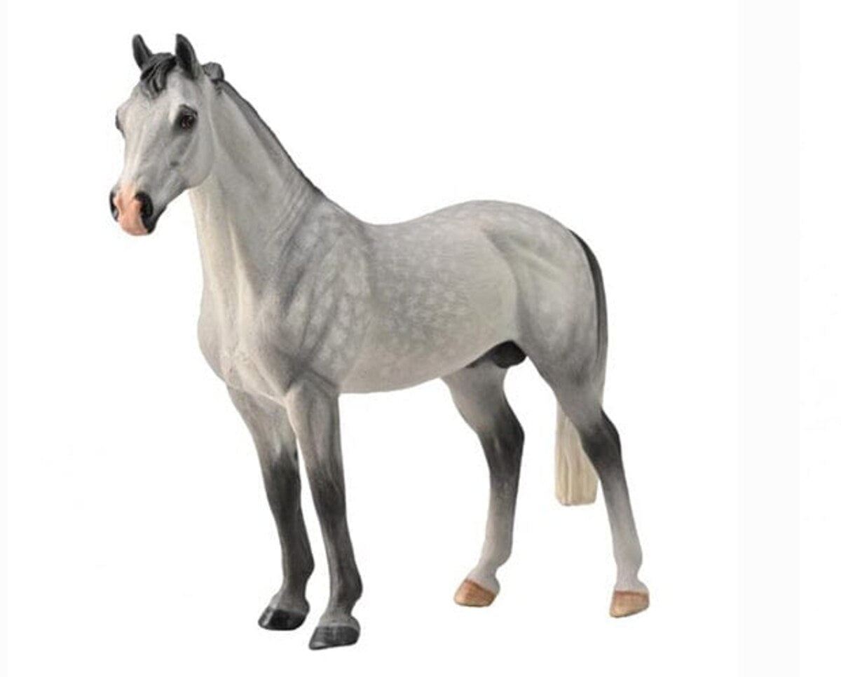 Breyer CollectA "Hanoverian Stall Dapple Grey"