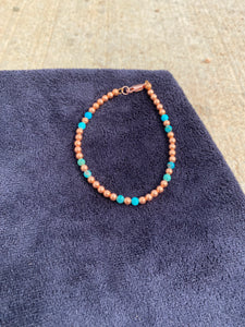 Copper & Navajo Pearl Bracelets