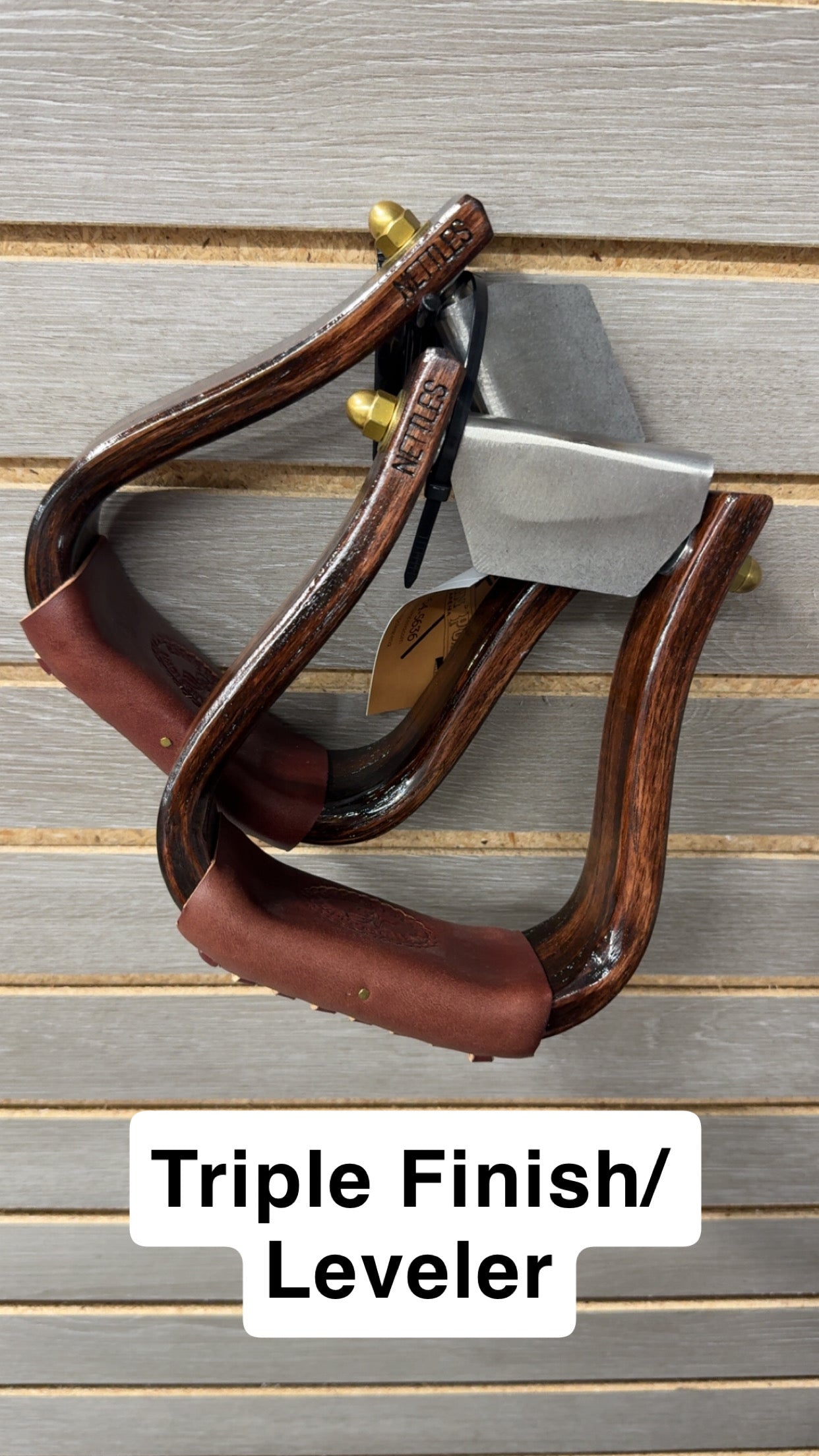 Nettles Stirrups "The Flatbottom" - Regular 2"