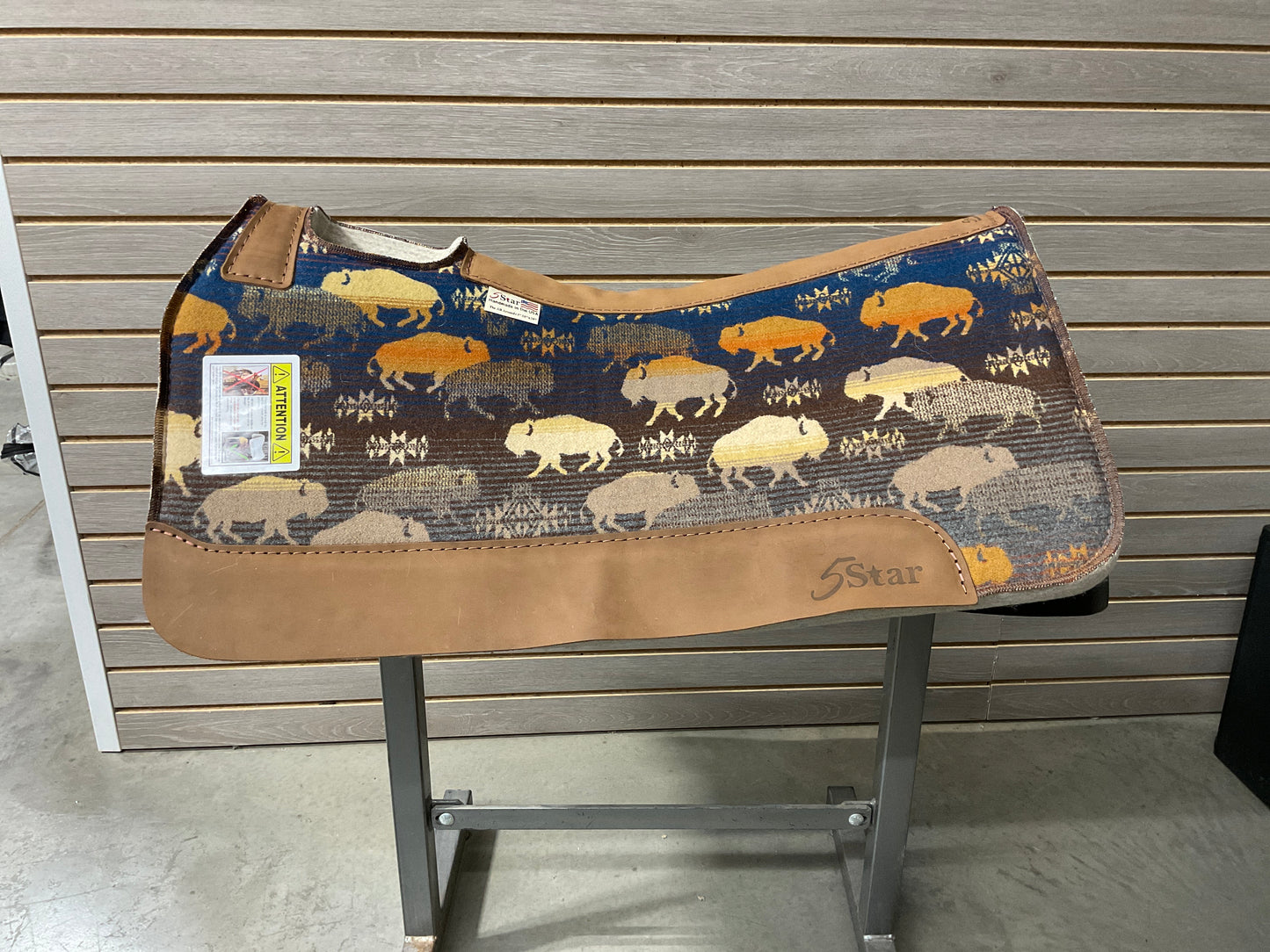 5 Star All Around Saddle Pad "Pendleton Land of the Buffalo Signature Top" 30X30