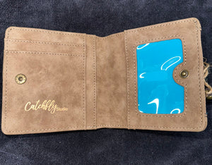 Catchfly Jaci Bifold Leather Wallet