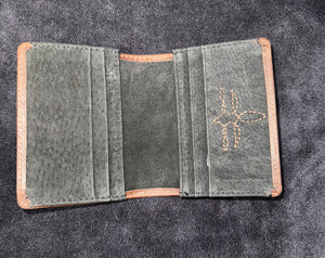 Justin Boot Stitch Card Wallet