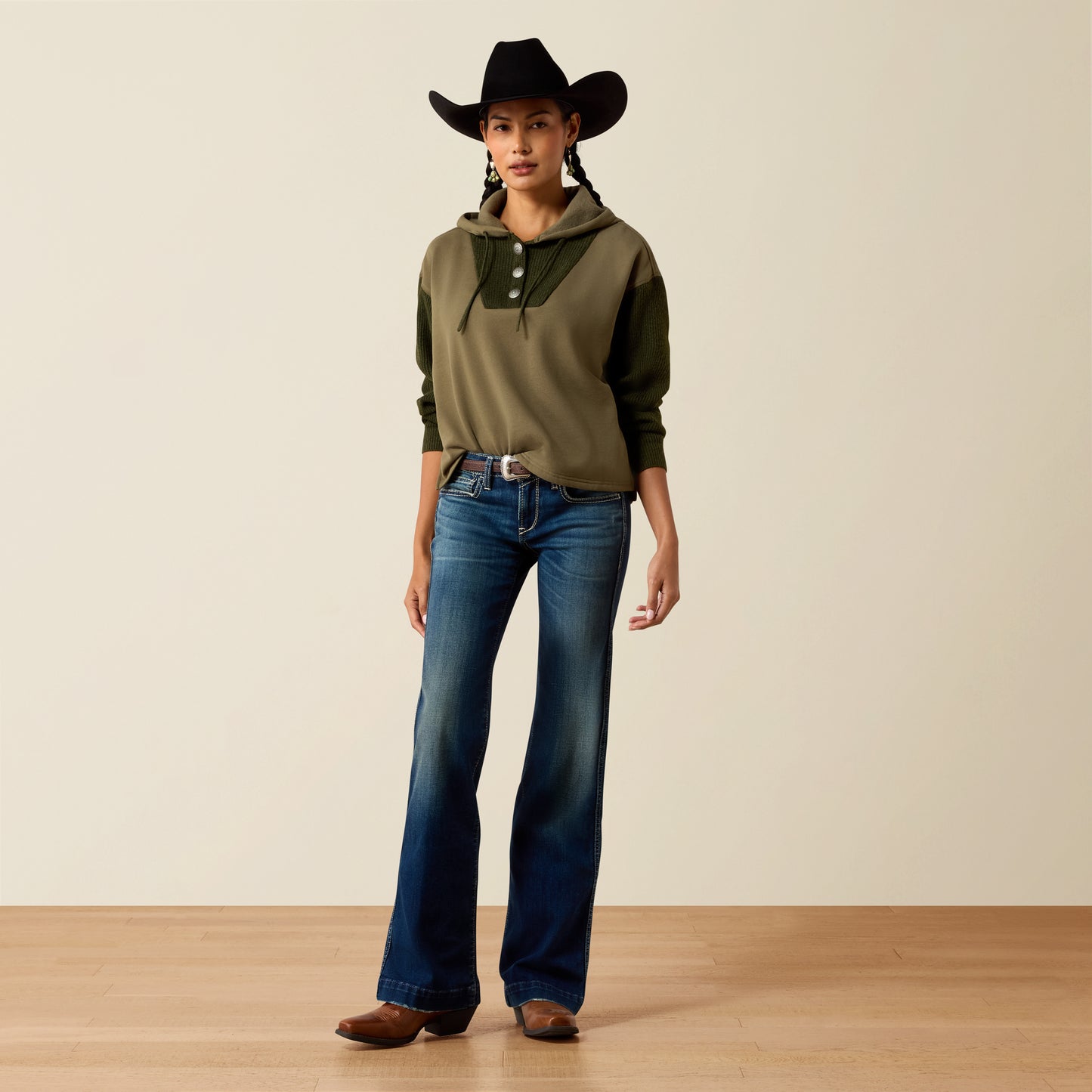 Ariat Women's Ivy Green Bozeman Sweater