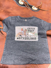 Load image into Gallery viewer, TWH Boy&#39;s Toddler Catch Feet Not Feelings T-Shirt
