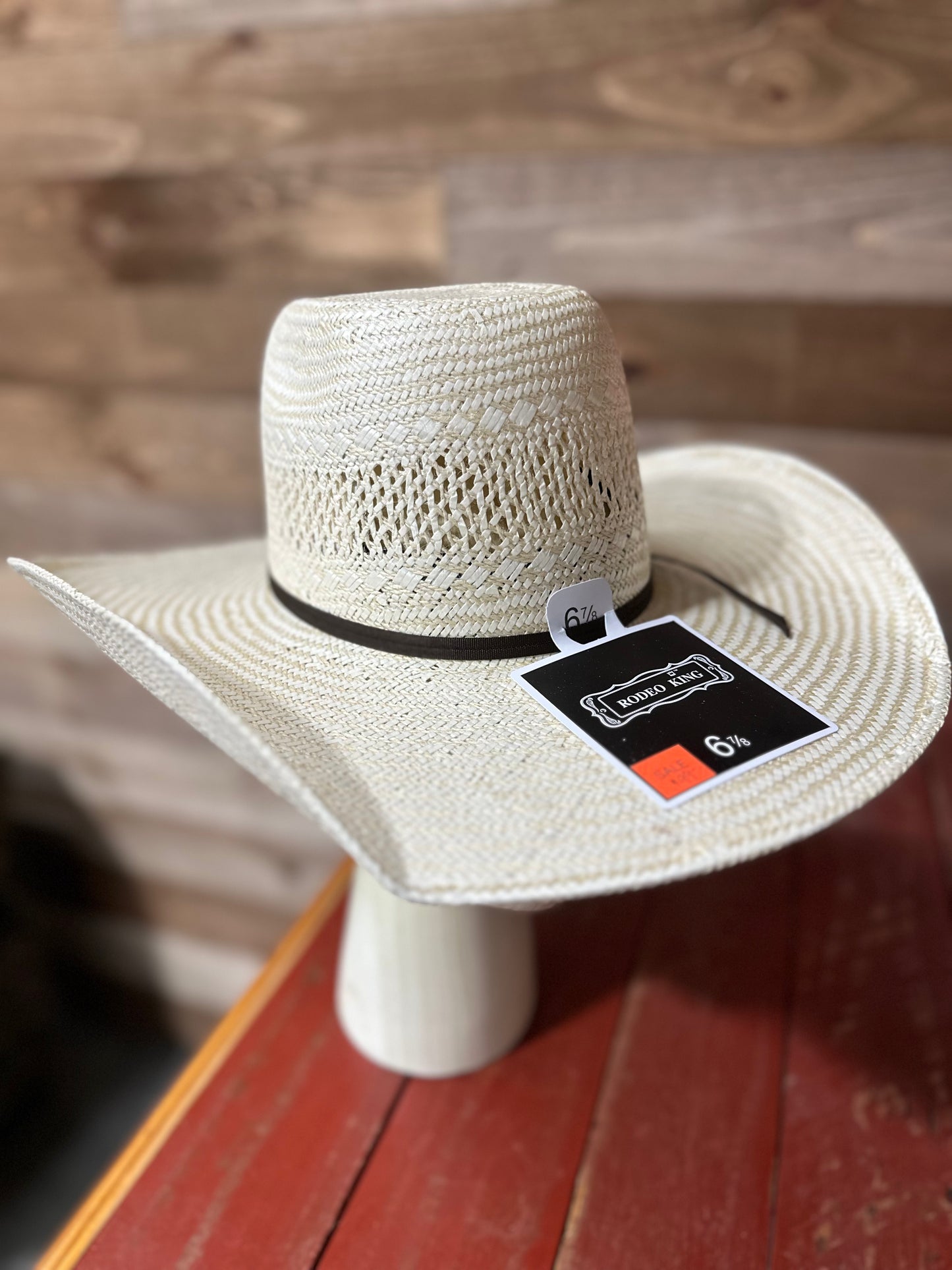 Rodeo King Ft.Worth Straw Hat - 4 1/2 Brim