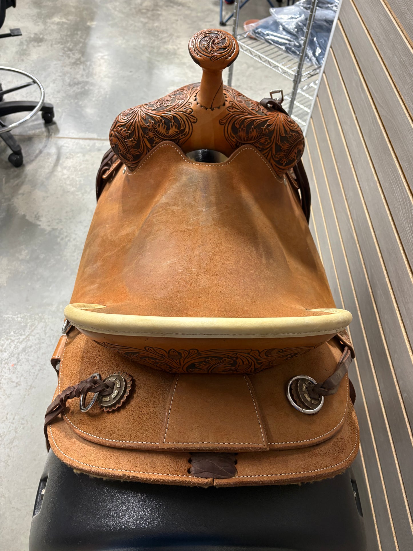 Used. Martin 15" Ranch Saddle #12240