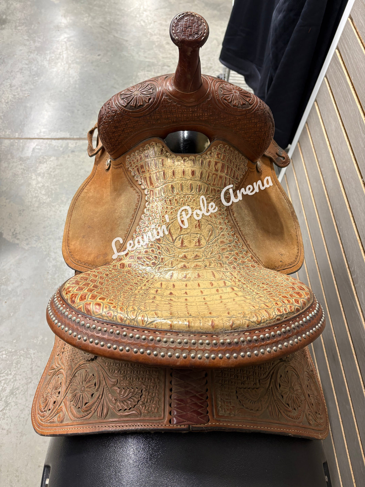 Used. Reinsman Molly Powell Barrel Saddle