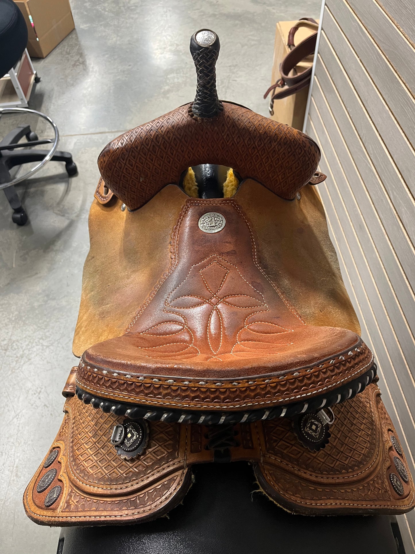 Used. 14.5" Double J Lynn Mckenzie Special